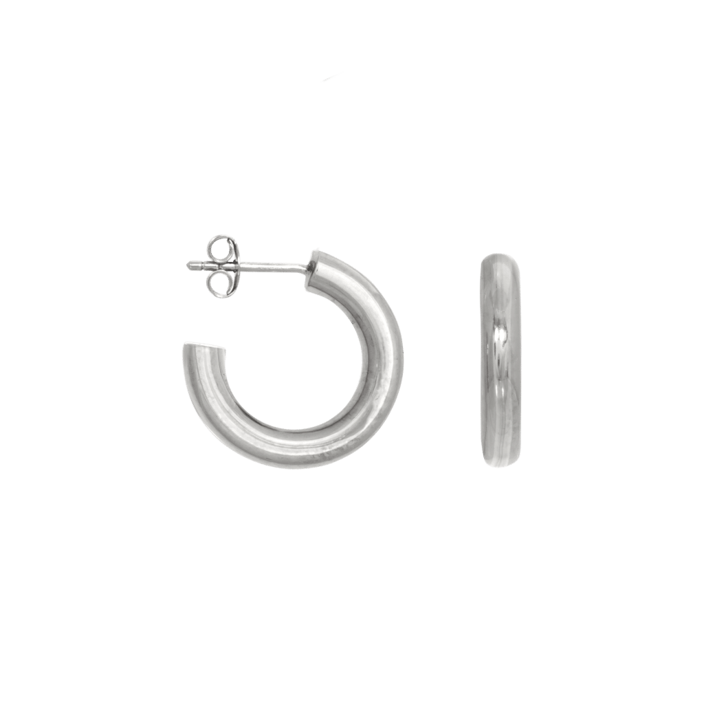 Earrings Tube Hoops