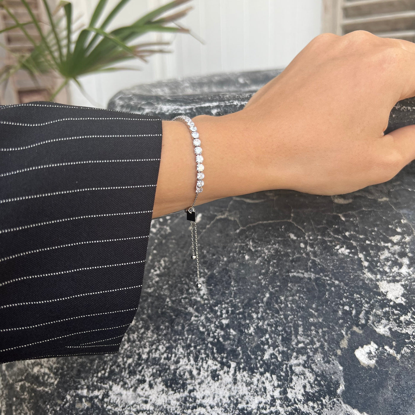 ZAG-BIJOUX-ARMBAND-TENNIS-CHAIN-SILVER-SPARKLES-ZILVER-GOOGLE-OM-www.buddha-ibiza.nl